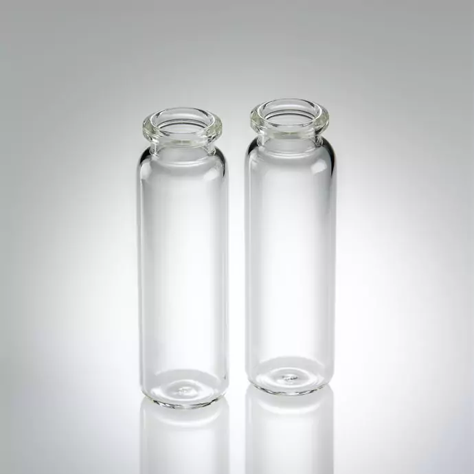 20ml clear round bottomed crimp top Headspace vials 22.5 x 75mm (CTC, Perkin Elmer & Agilent)